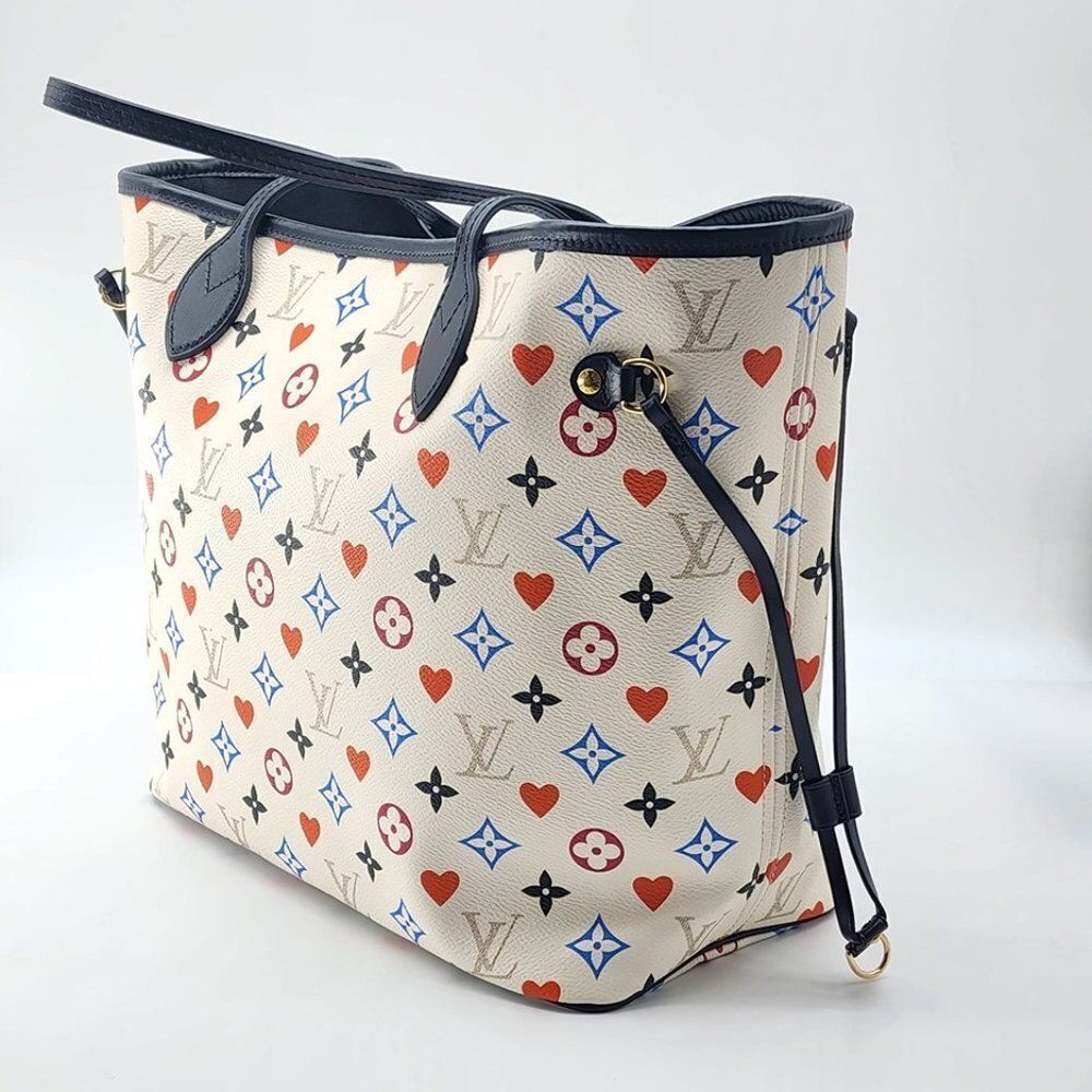 Louis Vuitton Multicolor Monogram Neverfull Tote W/Pochette | Like New Condition - Picture 5 of 9